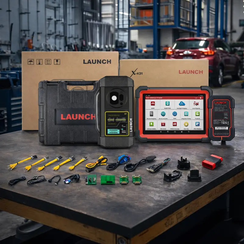 LAUNCH X431 Plus Eπαγγελματικό Διαγνωστικό με προγραμματισμό κλειδιών immobilizer