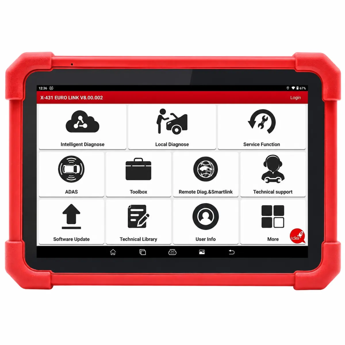 Launch x 431 euro link epangelmatiko diagnostiko aft