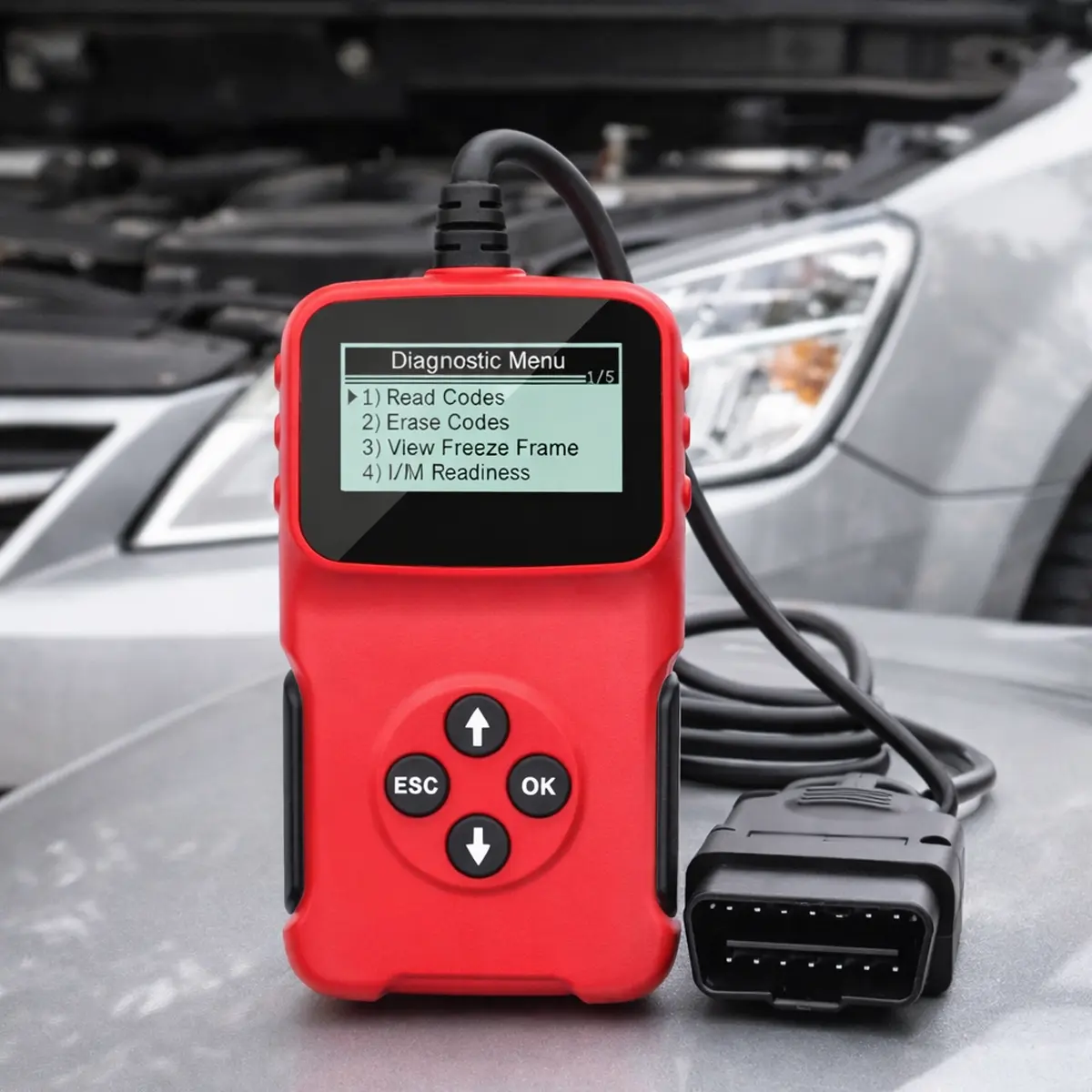 Διαγνωστικό Αυτοκινήτου OBD2 – Ανάγνωση & Διαγραφή Κωδικών Βλαβών με Οθόνη LCD