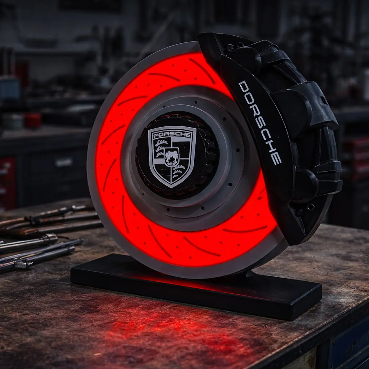 Διακοσμητικό Φρένο με LED Φωτισμό Porsche
