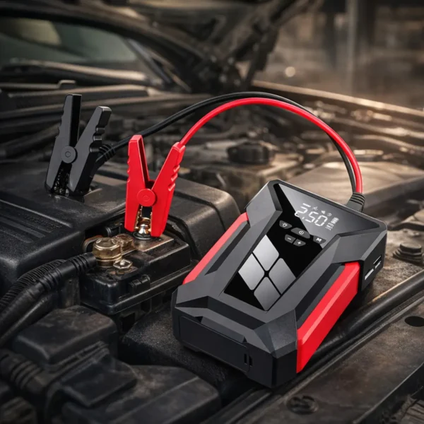 Εκκινητής Μπαταρίας Αυτοκινήτου & τρόμπα 28000mAh