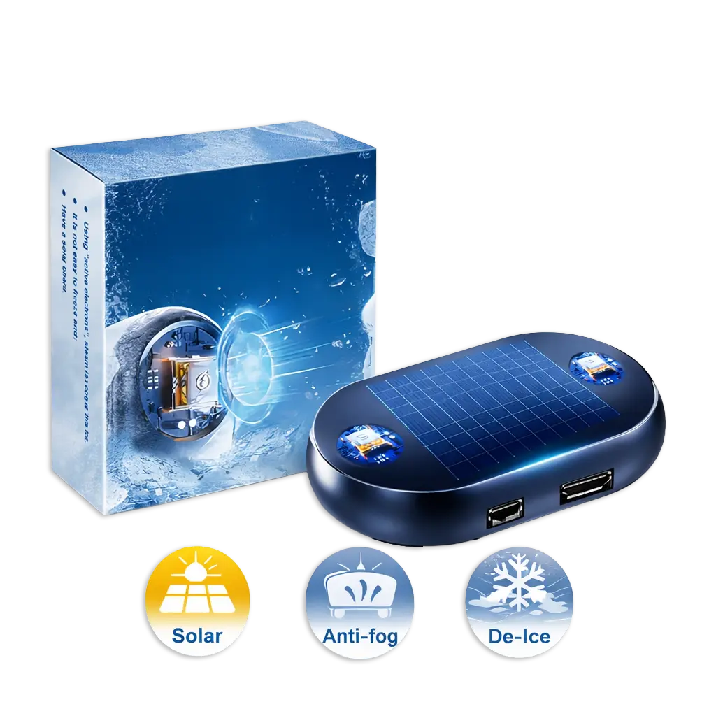 Η Ηλιακή Αντιπαγωτική Συσκευή Αυτοκινήτου που Αλλάζει τον Χειμώνα