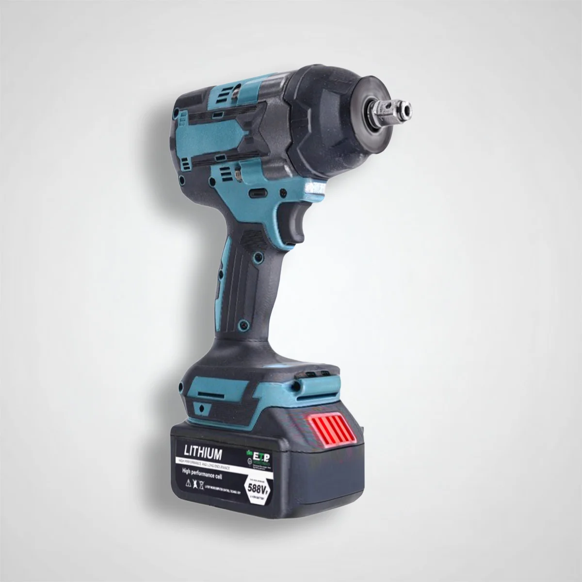 Μπουλονόκλειδο 18V 1800Nm 1 2” με 2 Μπαταρίες & 3 Ταχύτητες